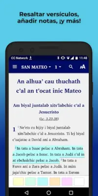 Huasteco San Luis Potosí Biblia android App screenshot 0