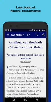 Huasteco San Luis Potosí Biblia android App screenshot 4